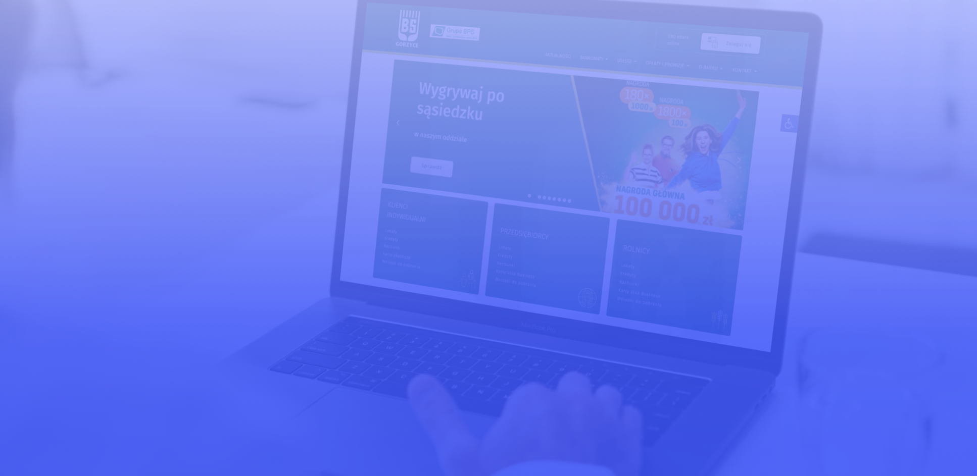 Strony internetowe - tło.